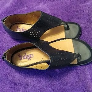 Indigo sandals by Clarks